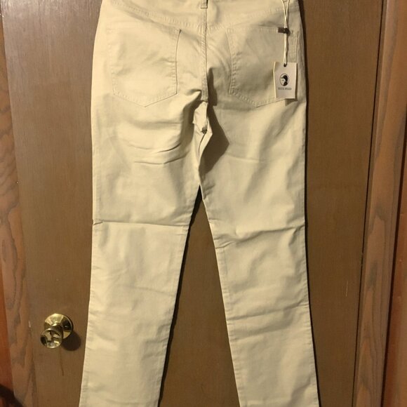 Duck Head Pinpoint 5 Pocket Canvas Men’s 28x32 Pants In Color Sand,NWT - Picture 4 of 9